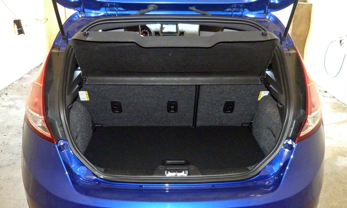 Fiesta Reviews: 2014 Ford Fiesta ST cargo area