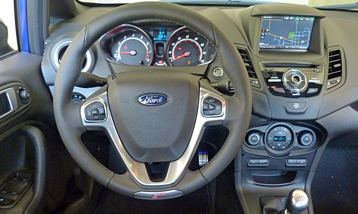 Fiesta Reviews: 2014 Ford Fiesta ST instrument panel