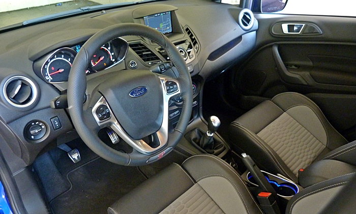 Fiesta Reviews: 2014 Ford Fiesta ST interior
