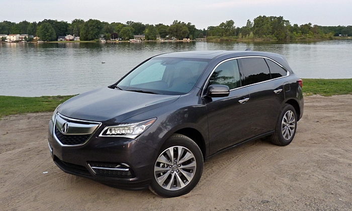 MDX Reviews: 2014 Acura MDX front angle