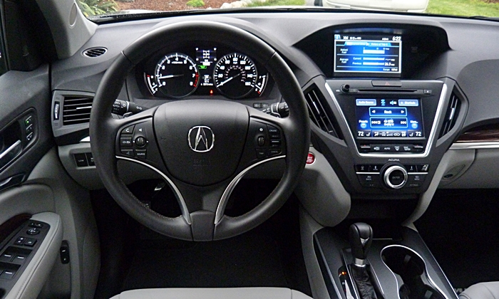 MDX Reviews: 2014 Acura MDX instrument panel