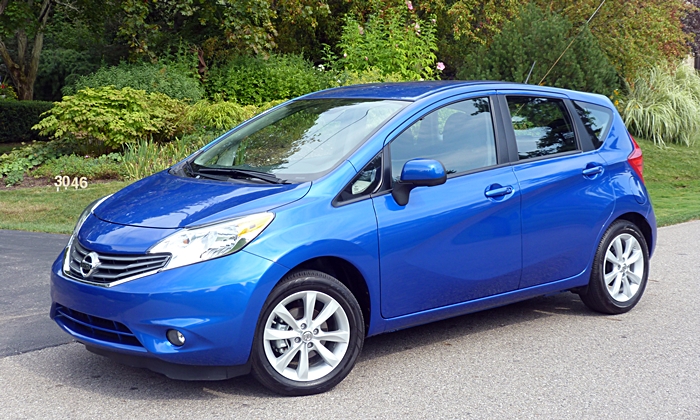 Versa Note Reviews: Nissan Versa Note front quarter