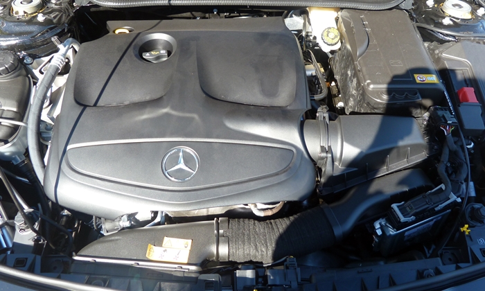 CLA Reviews: Mercedes-Benz CLA250 engine