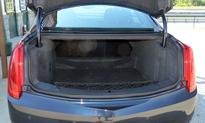XTS Reviews: Cadillac XTS Vsport trunk