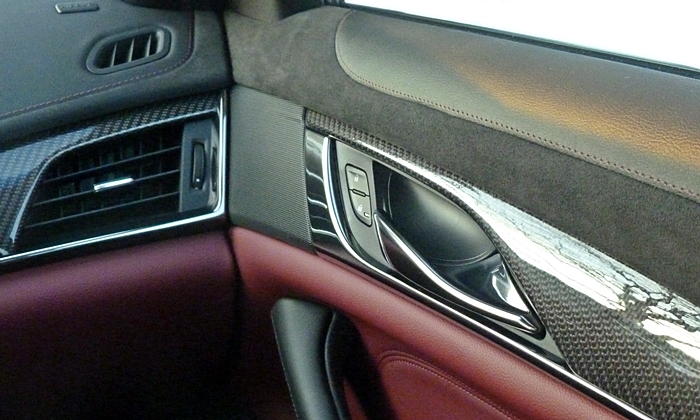 Cadillac CTS Photos: Cadillac CTS door panel materials