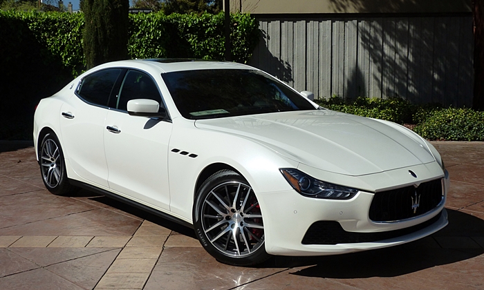 Maserati Ghibli front quarter view