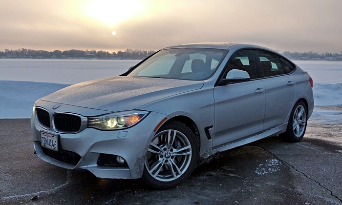 BMW 335i Gran Turismo front quarter view