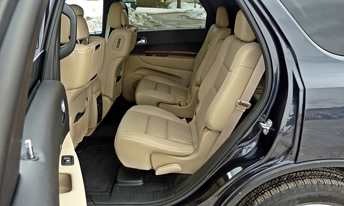 Durango Reviews: Dodge Durango Limited second-row seat