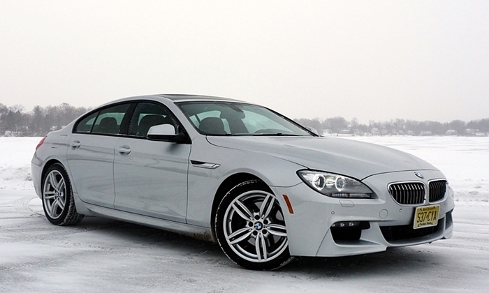 BMW 640i Gran Coupe front quarter view