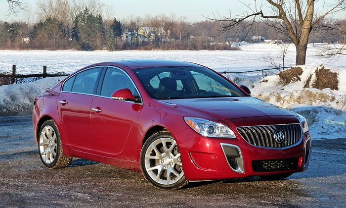 Buick Regal GS front quarter view