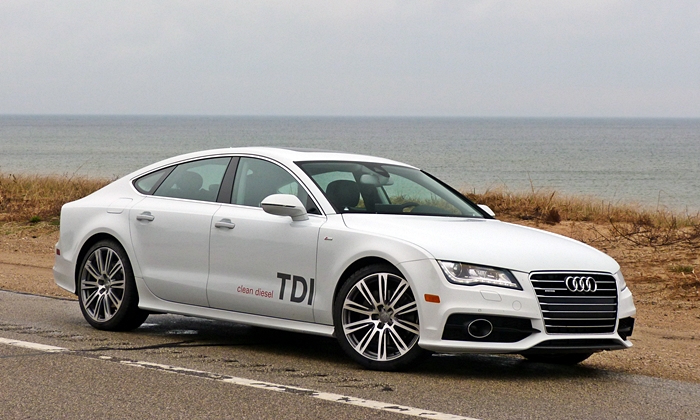A7 / S7 Reviews: Audi A7 TDI front quarter view