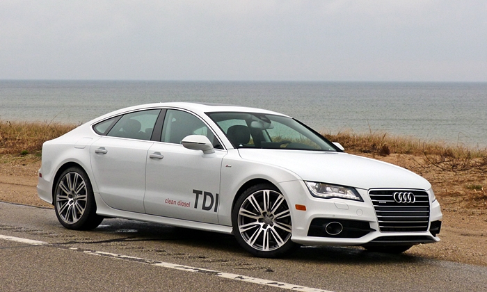 Audi A7 TDI front quarter view