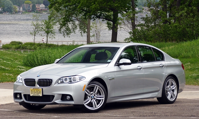 BMW 535d front quarter view