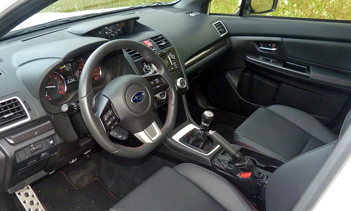 WRX Reviews: 2015 Subaru WRX interior