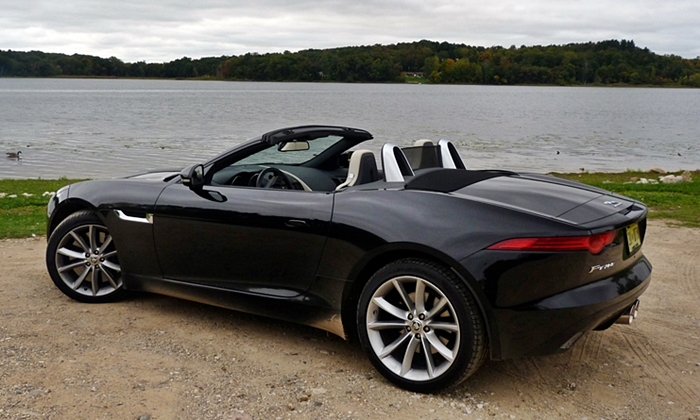 F-Type Reviews: Jaguar F-Type rear quarter