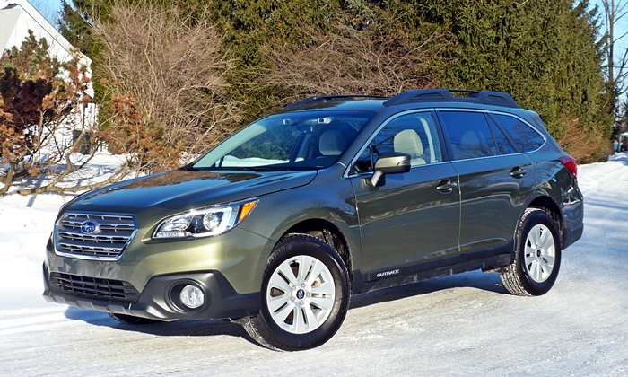 Subaru Outback front quarter view