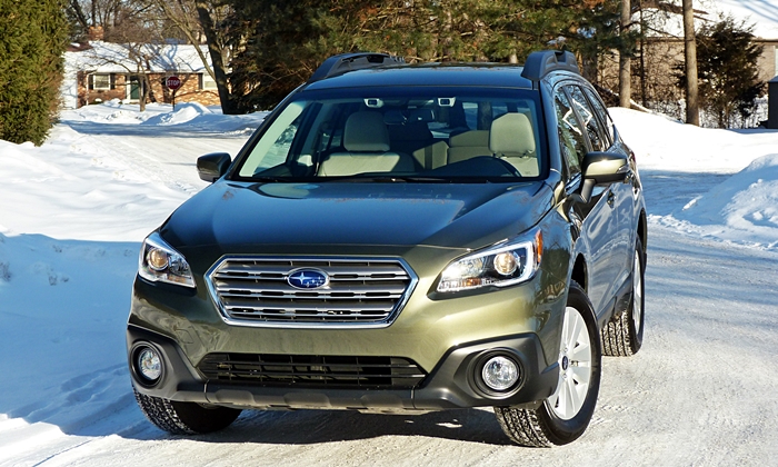 Outback Reviews: Subaru Outback front view