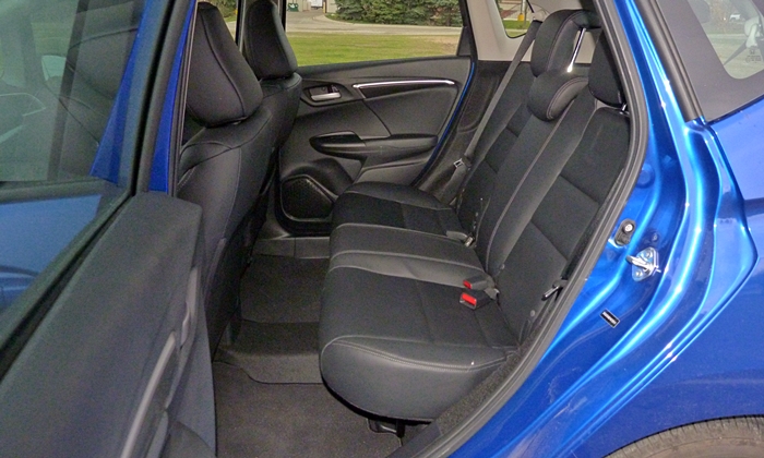 Fit Reviews: 2015 Honda Fit back seat