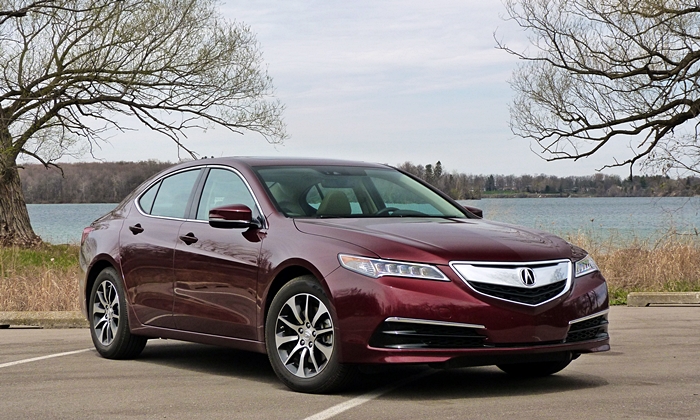 Acura TLX front quarter view