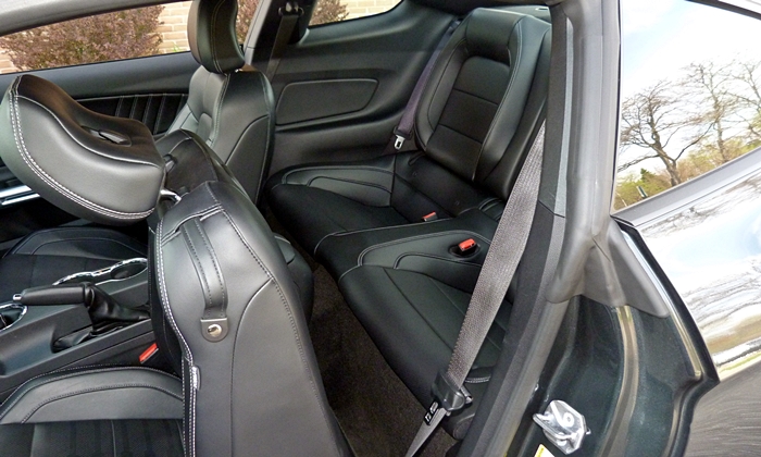 Ford Mustang Photos: 2015 Ford Mustang GT back seat