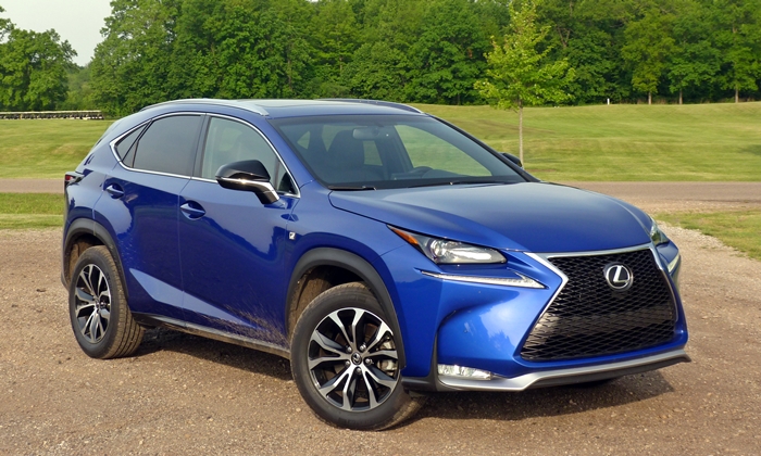 Lexus NX 200t F Sport front quarter view