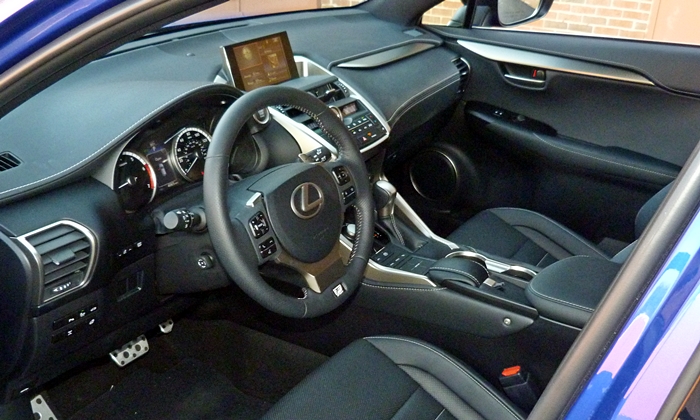 NX Reviews: Lexus NX 200t F Sport interior