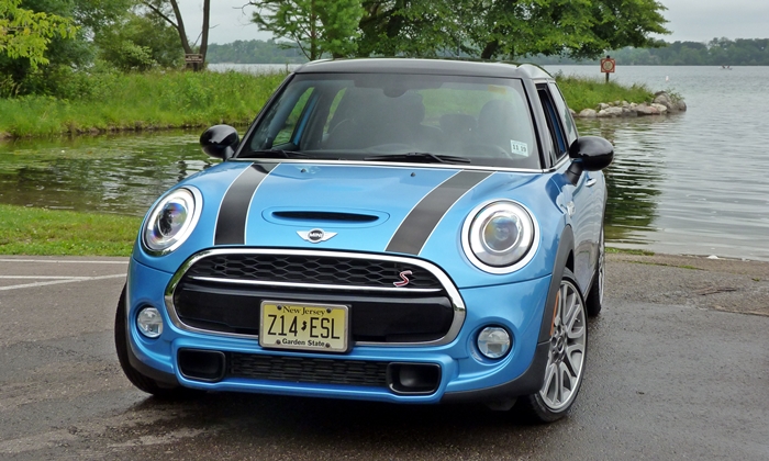 Hardtop Reviews: Mini Hardtop 4 Door front view