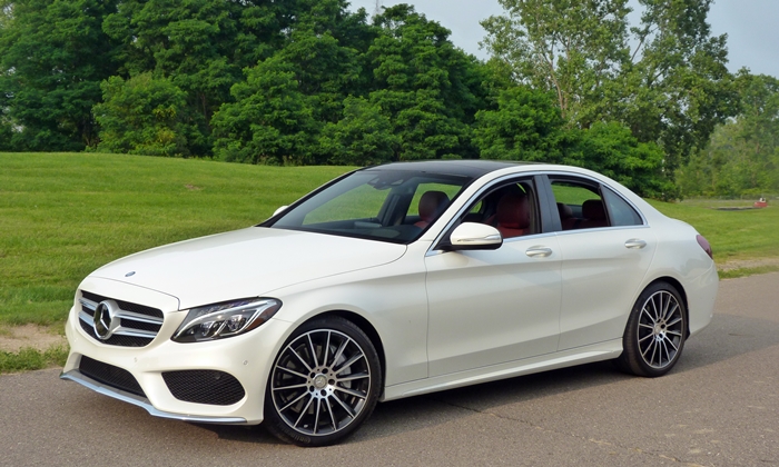 Mercedes-Benz C-Class front quarter view