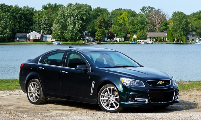 Chevrolet SS front quarter view