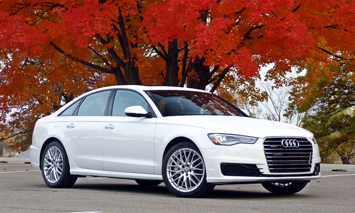 Audi A6 front quarter view