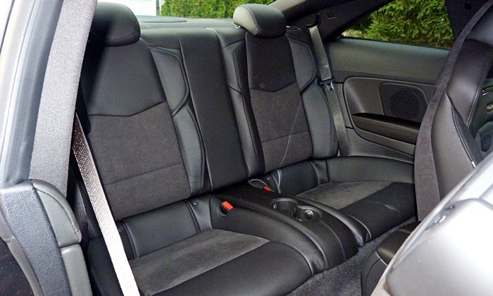 ATS Reviews: Cadillac ATS-V coupe back seat