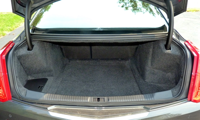 ATS Reviews: Cadillac ATS-V coupe trunk