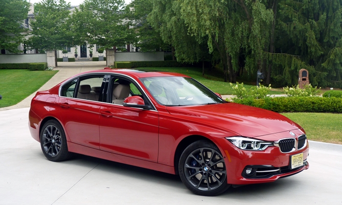 BMW 340i front quarter view