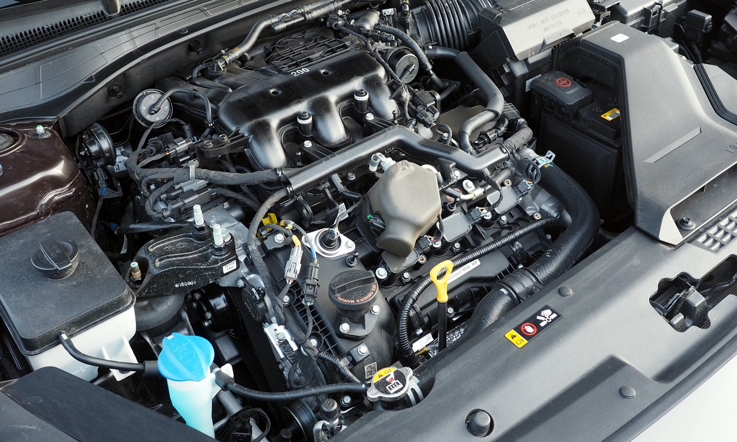 Cadenza Reviews: 2017 Kia Cadenza engine uncovered