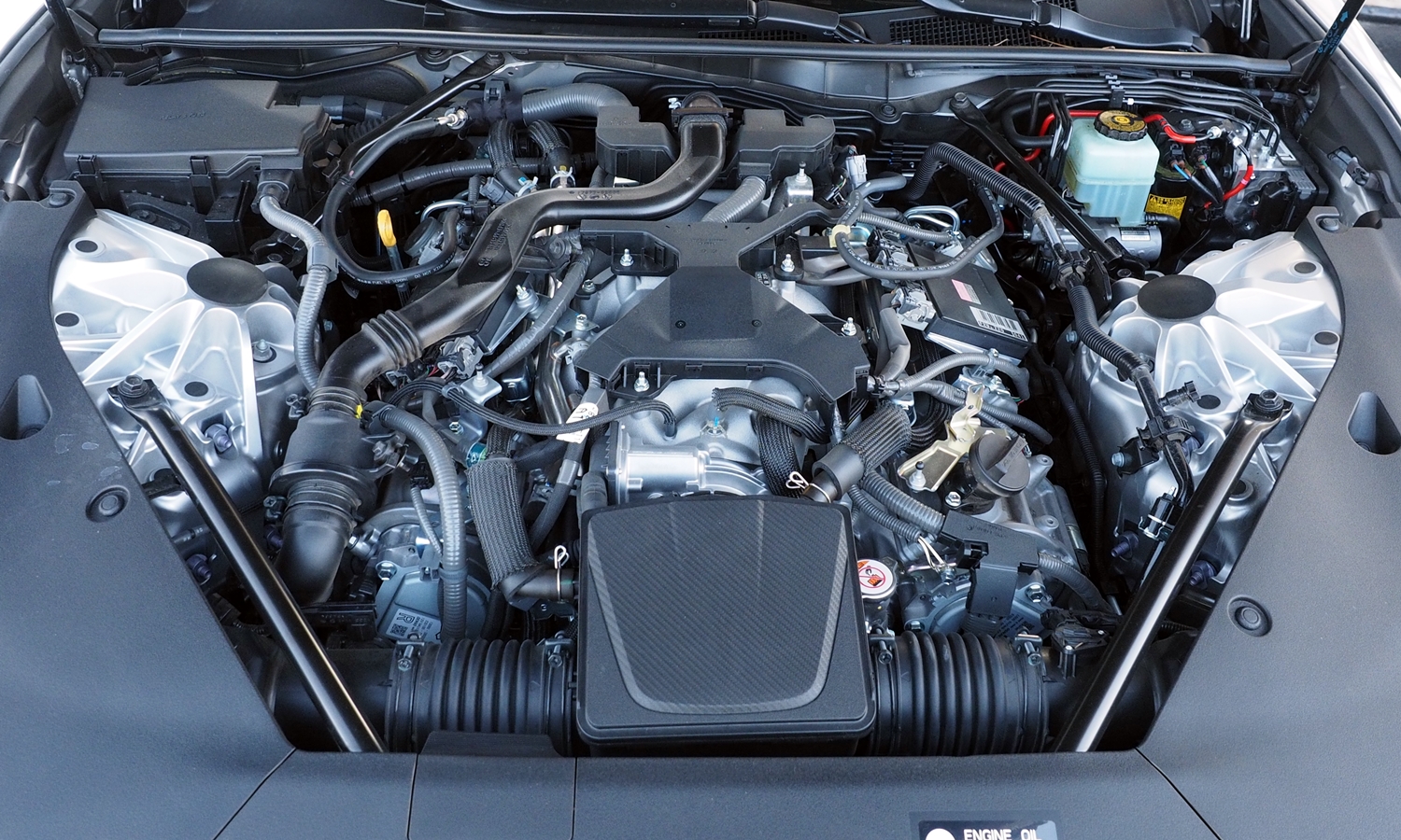 Lexus LC Photos: Lexus LC 500 engine uncovered