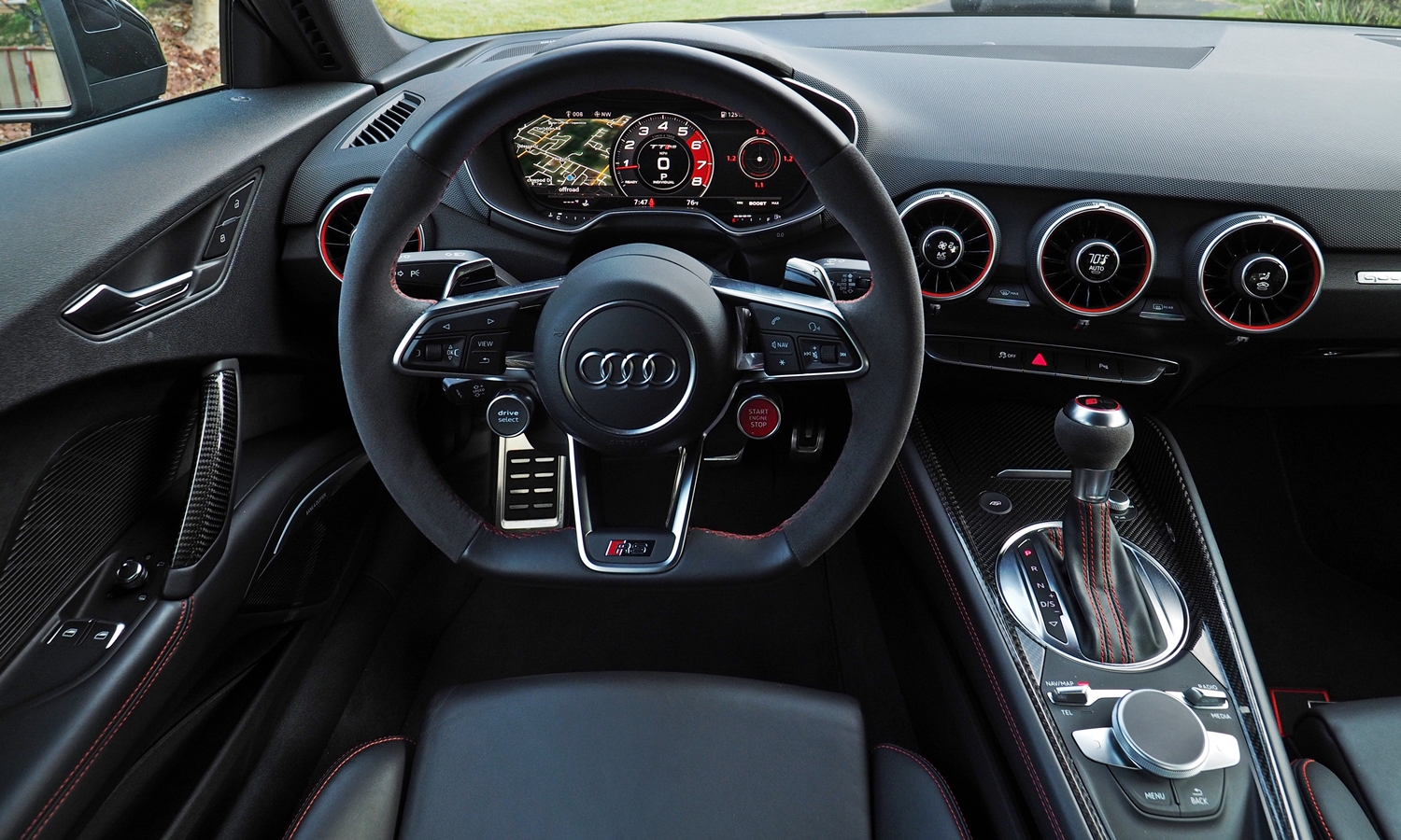 TT Reviews: Audi TT RS instrument panel