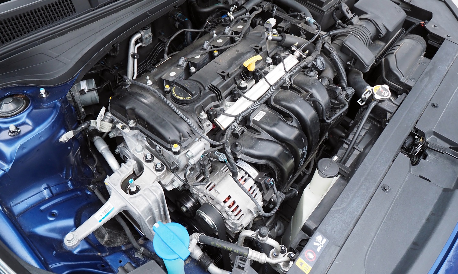 Forte Reviews: Kia Forte engine uncovered