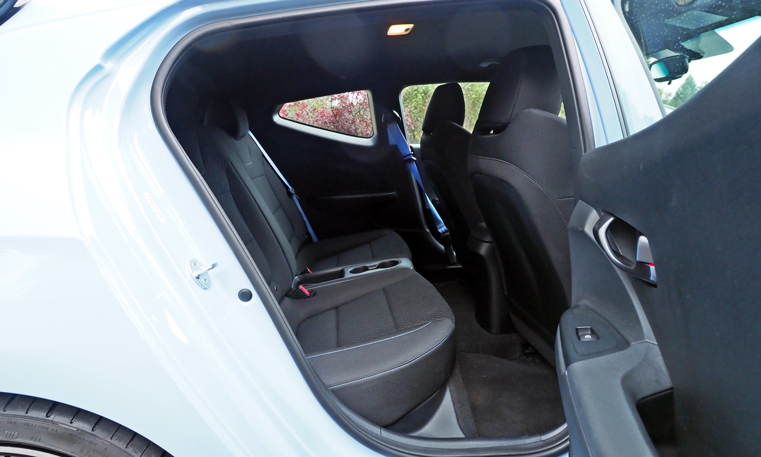 Veloster Reviews: Hyundai Veloster N rear seat