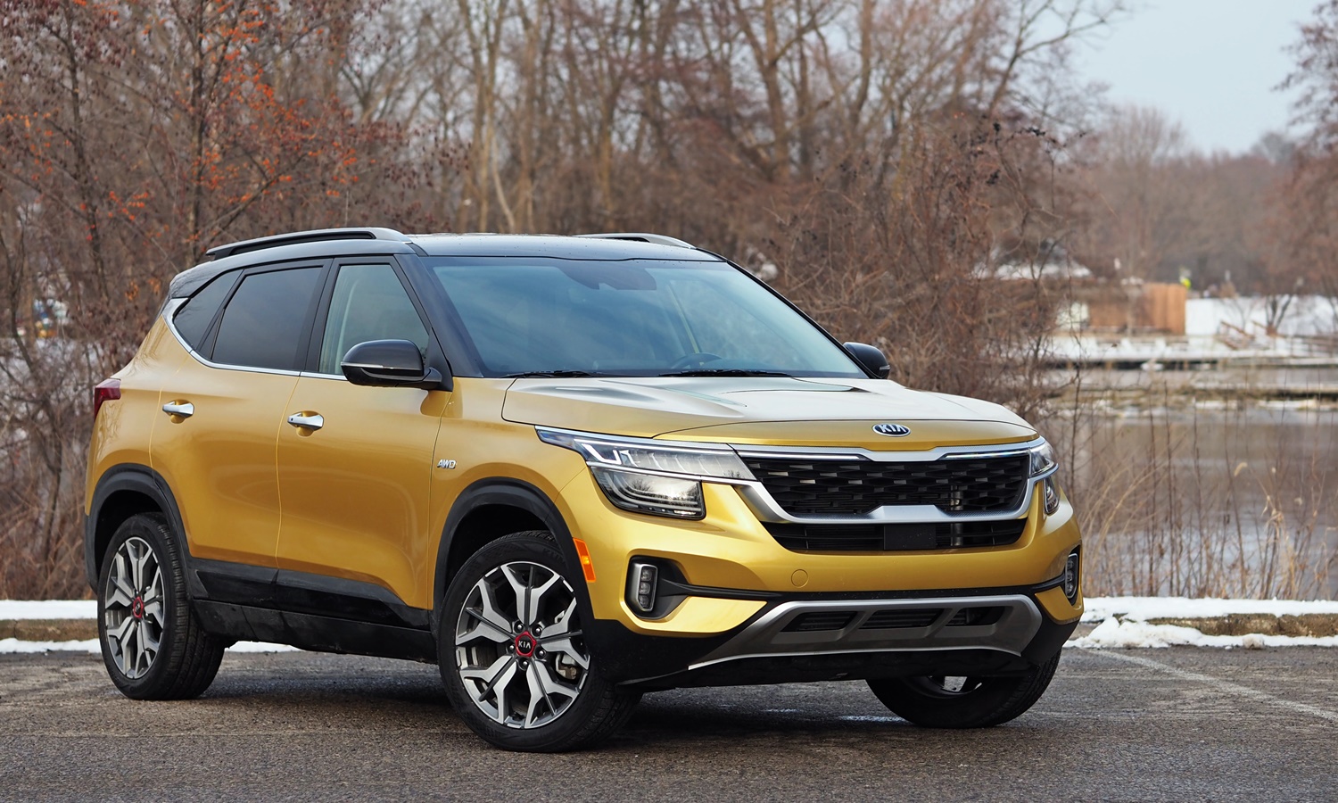 Seltos Reviews: Kia Seltos front quarter