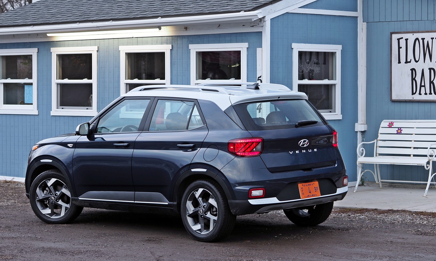 Venue Reviews: Hyundai Venue rear quarter view