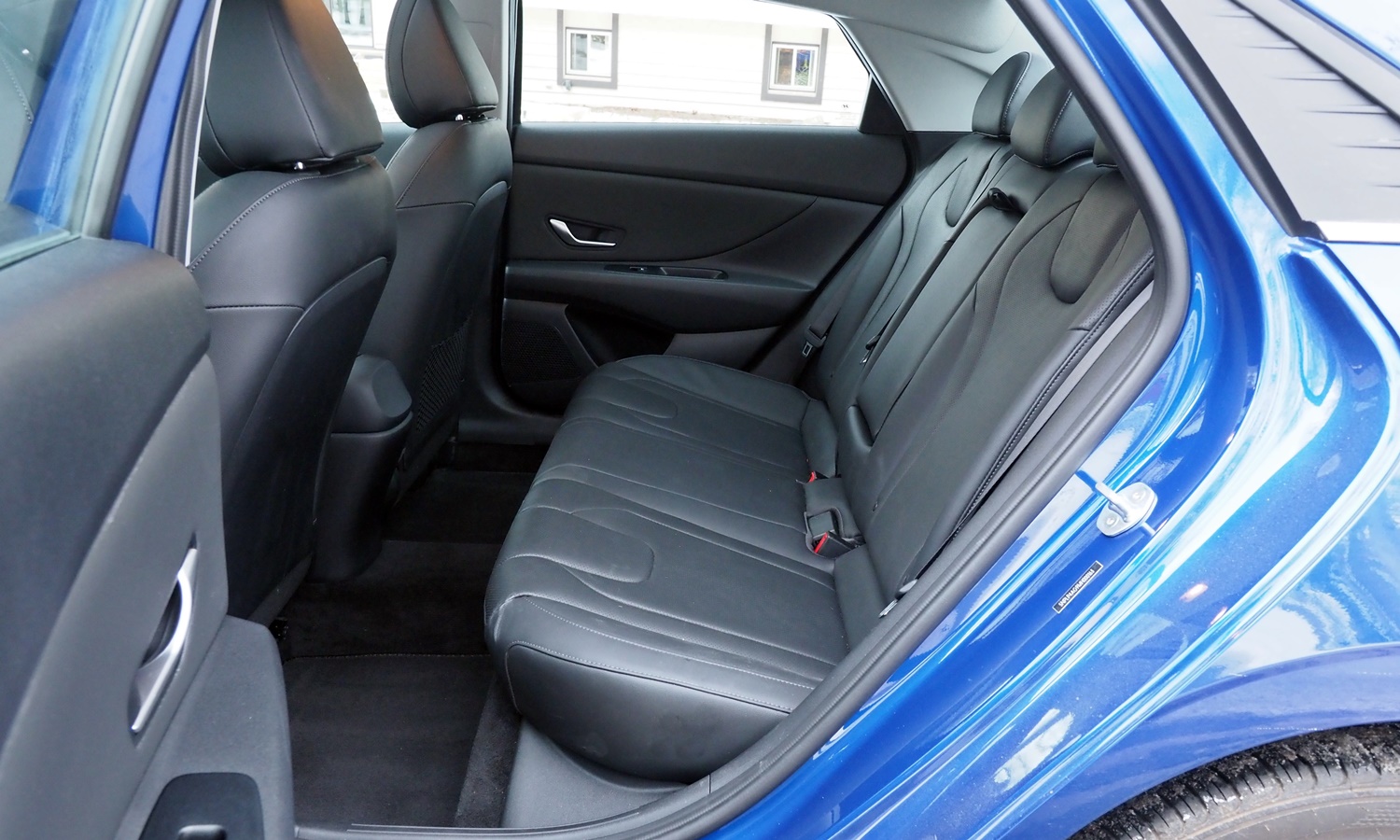 Elantra Reviews: 2021 Hyundai Elantra Limited rear seat
