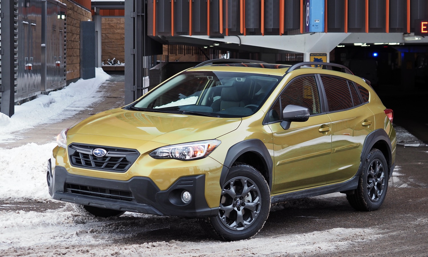 Subaru Crosstrek front quarter view