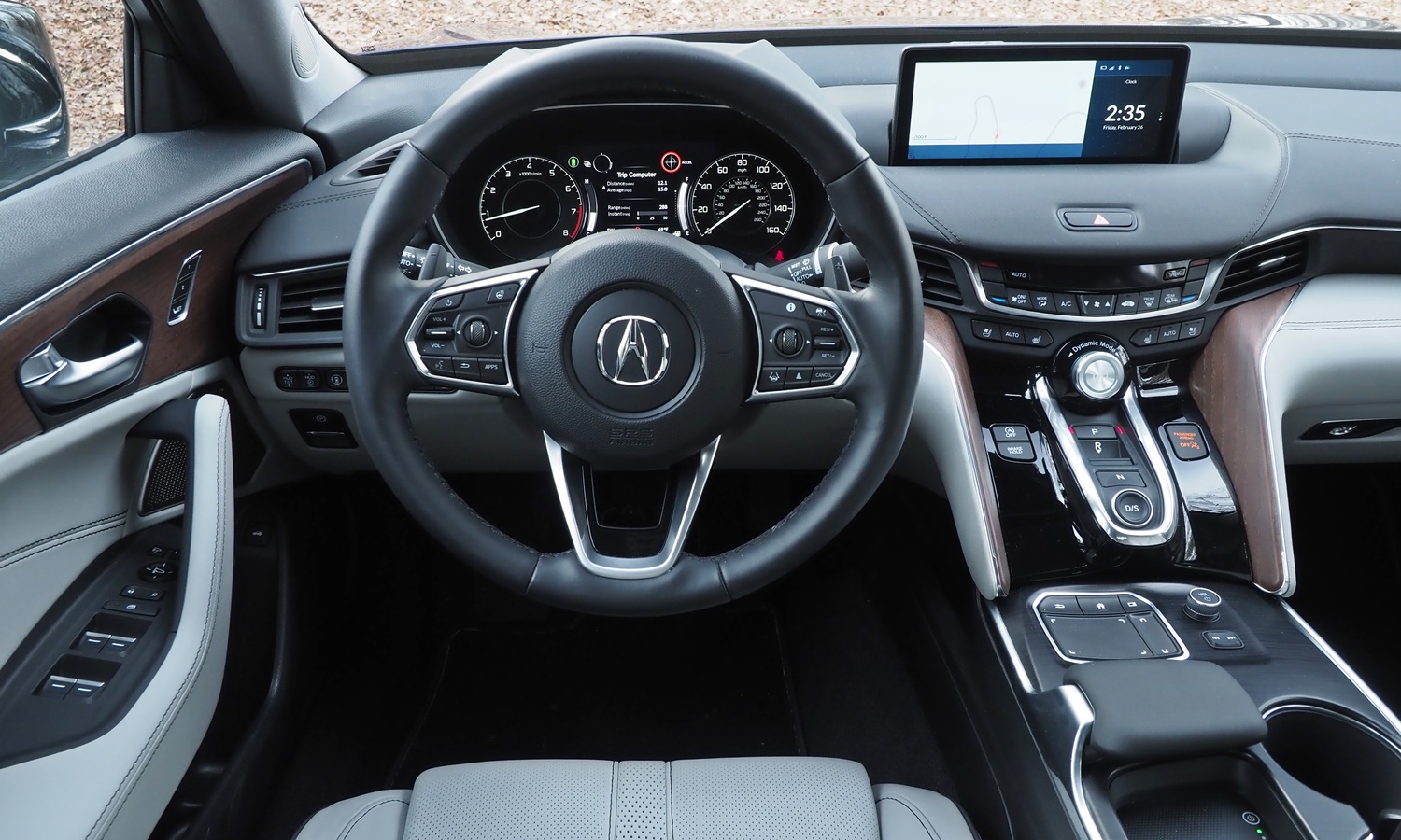 TLX Reviews: Acura TLX instrument panel