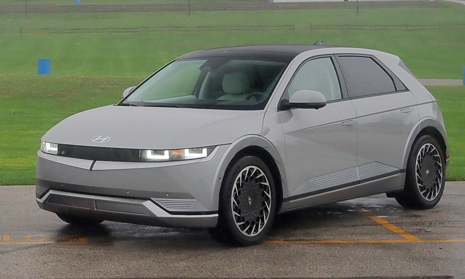 Ioniq 5 Reviews: Hyundai Ioniq 5 front quarter view