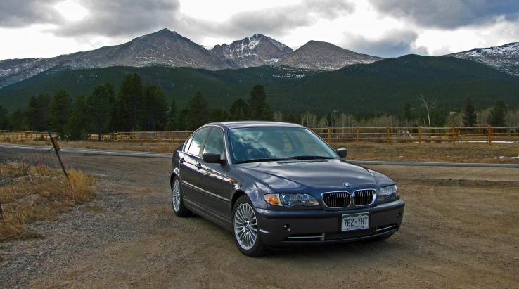 330i on Colorado's Peak to Peak Highway