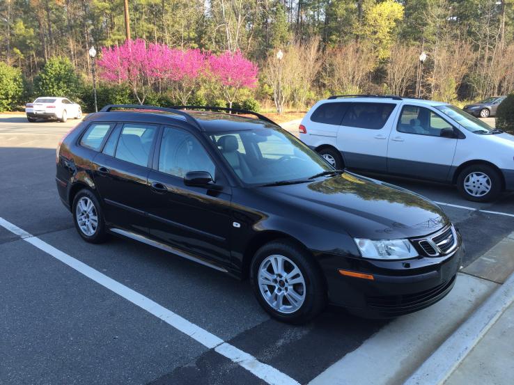 2007 Saab 9-3 2.0T SportCombi, 6-speed manual