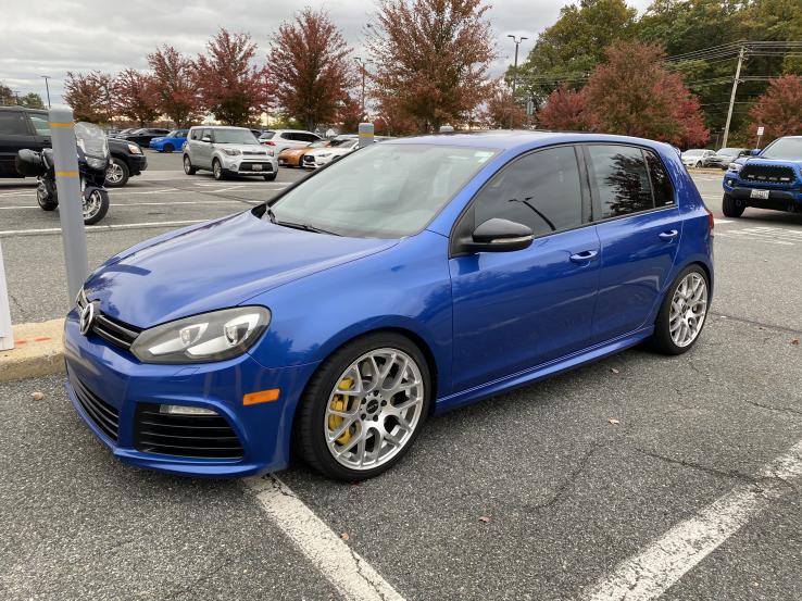 Lookin all fast just sittin there. This car is quite a capable track vehicle. I track this R several times a year. It has been very reliable but also is very looked after.