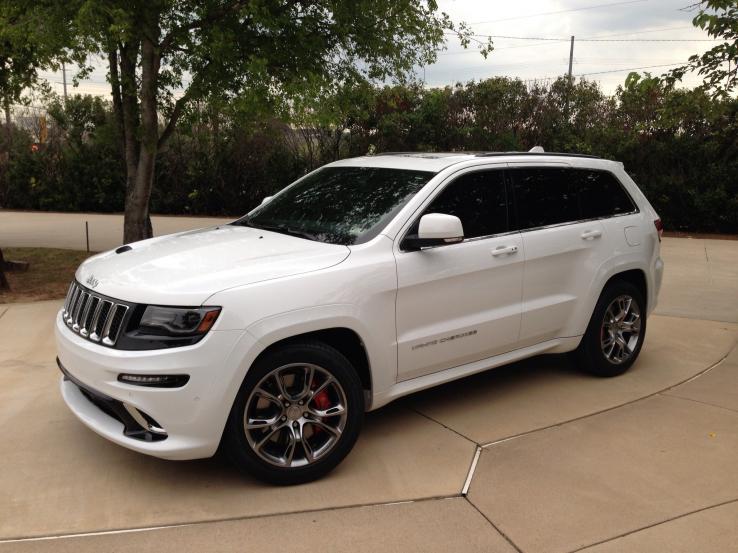 The first day I brought her home! Took my 2012 Grand Cherokee Summit in for an oil change and brought this beast home.  Best vehicle I have ever owned.