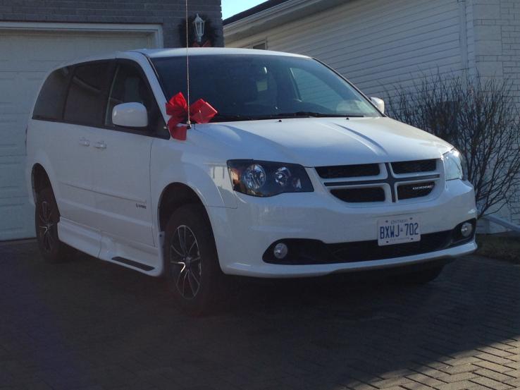 2015 Dodge Grand Caravan R/T Wheelchair Accessible van